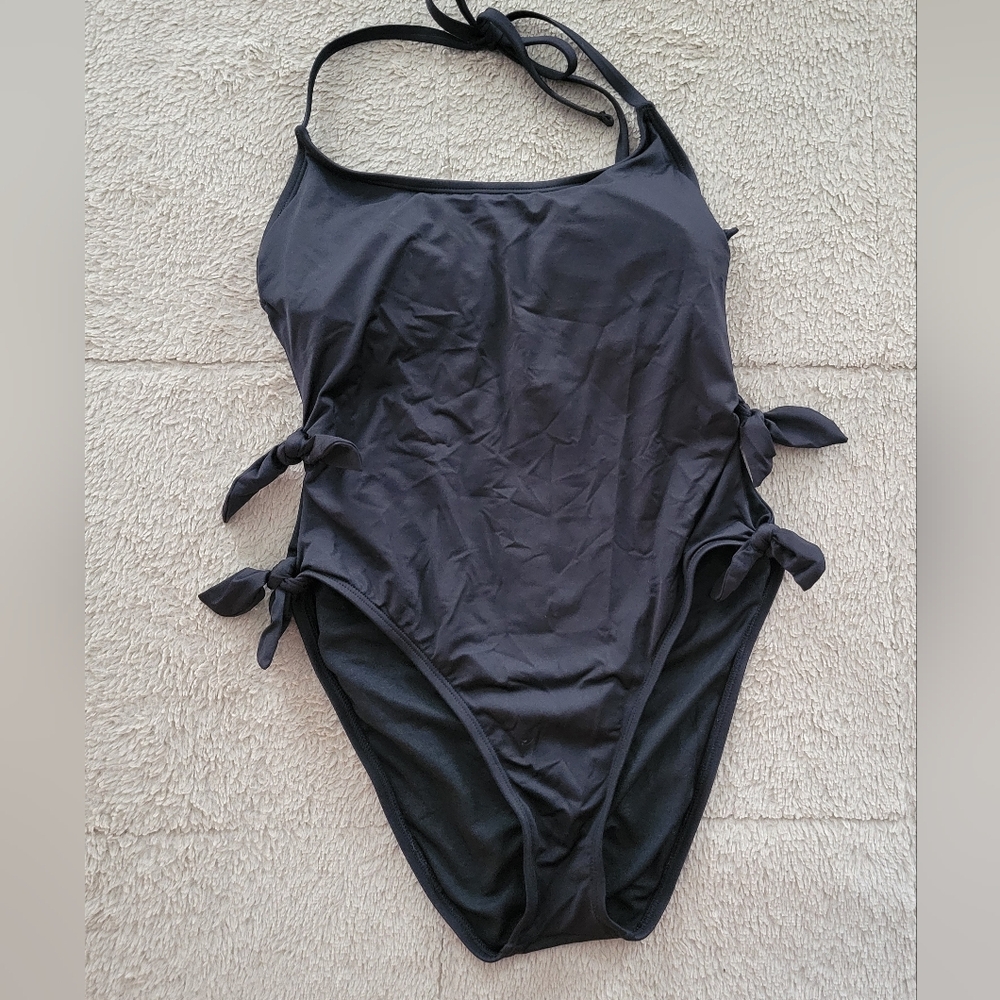 Sugar Beach black swimsuit